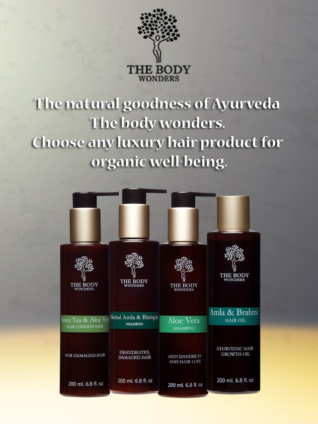 The Natural Goodness of Ayurveda The Body Wonders Product.
